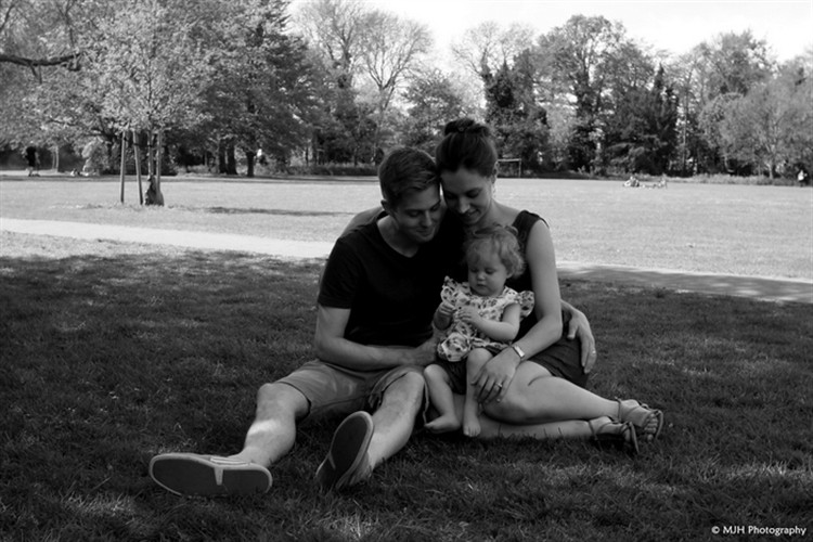 Family time in the park
